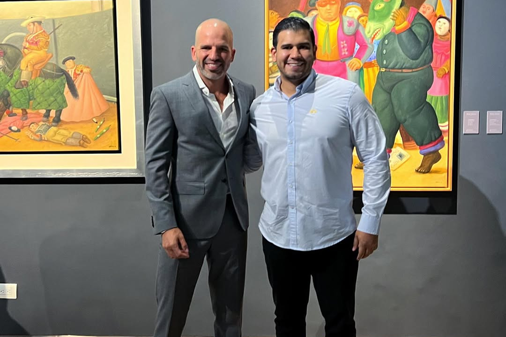 I had the privilege to visit Duque Arango Galeria, Medellin CO this week for their Expo “ Botero (2) 1